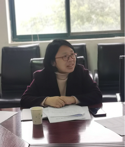 彭芸副处长发言